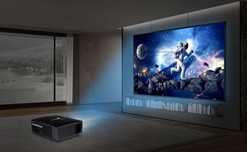 FULL HD 1080P Projektor WiFi Rzutnik Android FLZEN