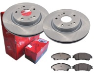 фото thumb №1, Гальмівні диски гальмівні колодки trw перед suzuki sx4 s-cross 280mm