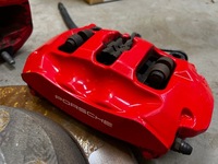 фото thumb №7, Комплект гальмівні диски гальма супорти porsche cayenne ii 7p5 gts 4.8 v8 b brembo