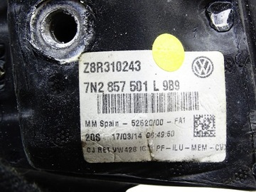 фото thumb №12, Дзеркало зовнішні двері ліві seat alhambra 7n lc9x 13 pin