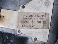 Лічильник прилади mercedes-benz w124 2.0d оригінальний номер 1245433821 Київ, фото thumb