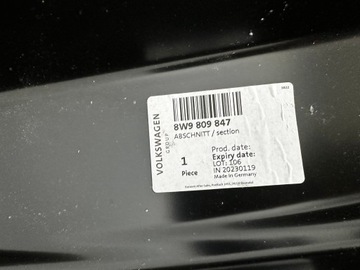 фото thumb №5, Audi a4 b9 8w0 15-19 левый порог стойка крыша новый