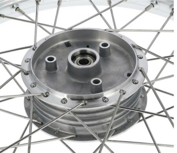 Диск Simson S51 в сборе, алюминиевый обод + шина Heidenau K36/1