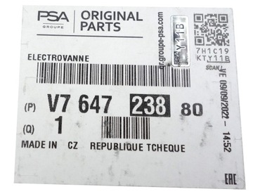 фото thumb №6, Електроклапан насоса масла citroen 1.6 thp vti оригінал