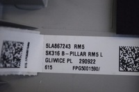 фото thumb №5, Skoda enyaq iv 2022 правая сторона защита верхний стойка / b