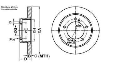 фото thumb №2, Ate 24.0110-0242.1 диск тормозная