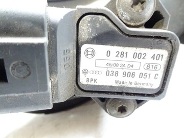 фото thumb №6, Труба датчик давления map vw scirocco seat skoda audi 2.0 tdi