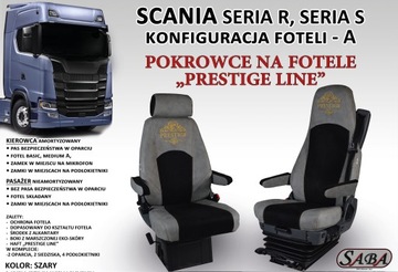 Чехлы на сиденья PRESTIGE LINE SCANIA R, S SERIES