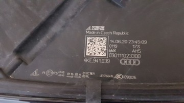 фото thumb №9, Лампа перед левая audi e-tron 4ke полный led демонтаж