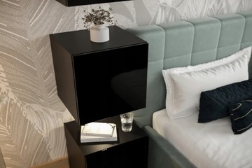 Кровать с мягкой панелью и шкафом Panama Furniture 14