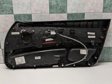 фото thumb №9, Боковина оббивка двері ліва лівий перед bmw e92 e93 червона шкіра uk 05-09r