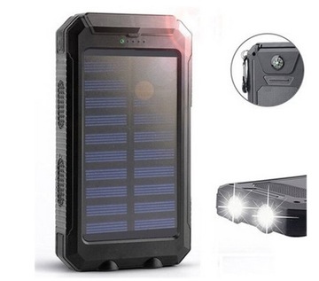 POWERBANK 20000 мАч СОЛНЕЧНЫЙ УНИВЕРСАЛЬНЫЙ ФОНАРЬ