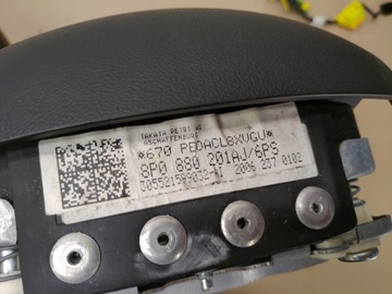 фото thumb №5, Руль + подушка безопасности кожаный лепестки s-line sline audi a3 8p годы 03-08