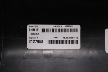 фото thumb №14, Bmw x3 g01 lci туннель средний подлокотник кожа синий szew европа