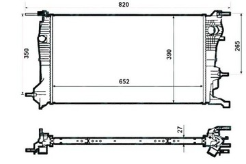 фото thumb №1, Nrf радиаторов renault megane 1,9/2,0dci 08-