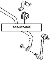 фото thumb №3, Nty zgs-mz-046 подвеска, стабилизатор