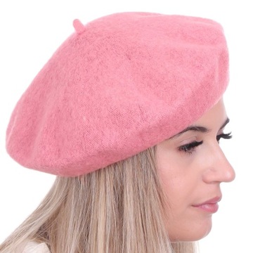 Beret damski w stylu francuskim