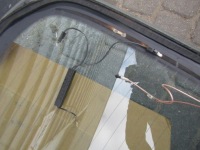 17 mercedes clk w209 купе скло задня avangarde 2003r sekurit + антена Київ, фото thumb