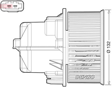 фото thumb №2, Повітродувка вентилятор інтер'єру volvo v70 iii 1.6 2.0