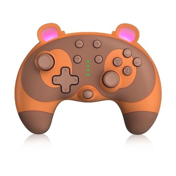 Pad bezprzewodowy do konsoli Nintendo Switch brązowy
