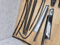 Bmw 5 f10 накладки shadowline m-pakiet высокий блеск чёрные полный набор с Разборки, фото thumb