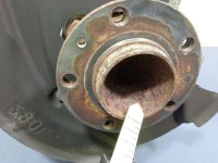 фото thumb №6, Peugeot 508 ii 18- поворотный кулак левая задняя ступица 9813364580