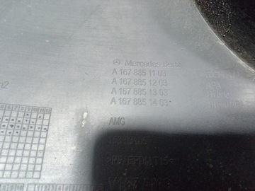 фото thumb №14, Mercedes gle 63 amg w167 бампер зад задний комплектный a1678851103 896