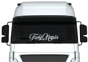 Наклейка НА ЗАКАЗ для грузовика Blenda Tira Busa *130см