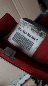 фото thumb №10, A4 b8 s4 лампа led права правий задня w кришка kombi