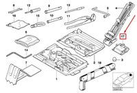 фото thumb №10, Bmw z3 coupe e36 support lifting platform 51718398169 8398169