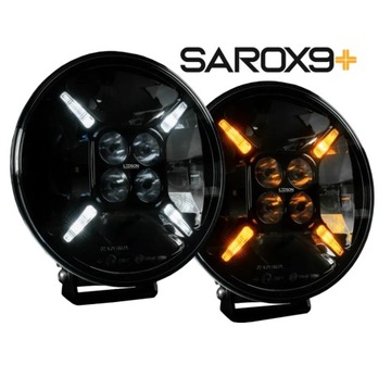 LEDSON SAROX 9+ галогенная лампа дальнего света, оранжево-белая