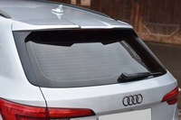 фото thumb №9, Спойлер do audi a4 b9 2015-2023 avant универсал козырёк чёрный mat sobmart