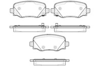 фото thumb №2, Remsa гальмівні колодки гальмівні jeep renegade автомобіль tere