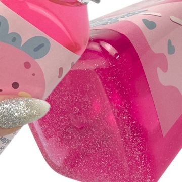 SLIME ŻELOWA MASA brokatowa SUPER STRETCH butelka SENSORYCZNA SLAJM Owocowa