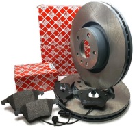 фото thumb №1, Тормозные диски i тормозные колодки перед vw t-roc golf 7 febi набор