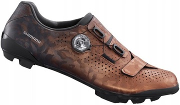 SPD SHIMANO RX8 RX800 Бронзовые велосипедные туфли, размер 44 - ГРАВИЙ