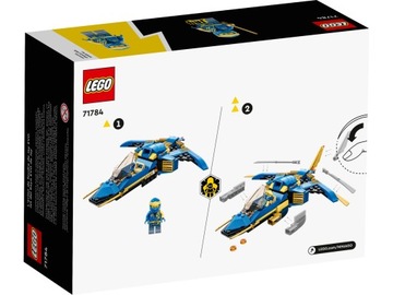 LEGO 71784 Сверхзвуковой реактивный самолет Джея EVO