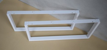Stolik Kawowy Nowoczesny Do Salonu Loft 65x65x33 Biały+Beton Jasny