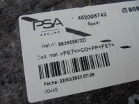 фото thumb №5, Обшивка обивка багажника правый задняя citroen e-c4 c4 3 iii 23r. 98366897zd