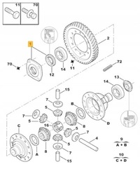 фото thumb №9, Ущільнювач піввісь лівий jumper boxer 9822498480