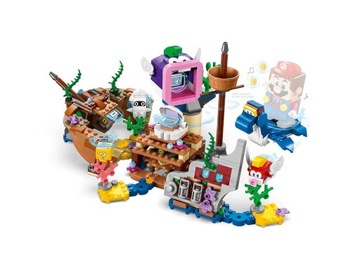 LEGO 71432 ПРИКЛЮЧЕНИЯ НА КРУШЕНИИ СУПЕР МАРИО ДОРРИ — НАБОР РАСШИРЕНИЯ