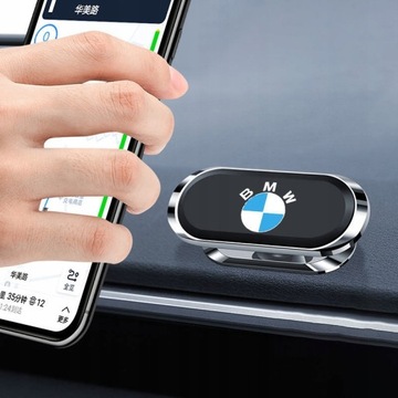 Черный магнитный держатель телефона для BMW