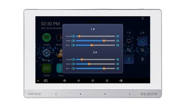DEXON RADIO INTERNETOWE PODTYNKOWE Z BLUETOOTH SD