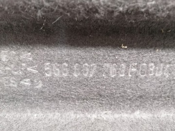 фото thumb №5, Vw golf vii 7 полиця задня багажника оригінал 12-19