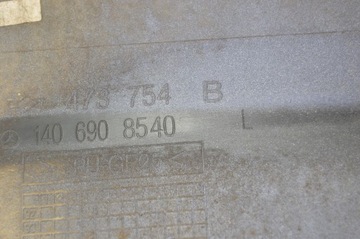 фото thumb №5, Планка крыло левый зад mercedes w140 c140 cl