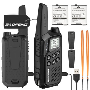 BAOFENG BF-25E KRÓTKOFALÓWKA DUŻY ZASIĘG PODKANAŁY