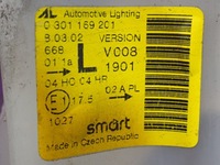 фото thumb №6, Smart fortwo w450 450 lift fl 00-07 лампа перед фара лівий 0301169201