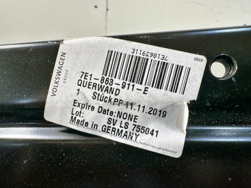 фото thumb №9, Vw transporter t6 7e стена перегородочная 7e1863911e