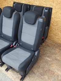 фото thumb №6, Sharan alhambra 7n обивка сиденья задняя задние ii iii ряд подушка безопасности комплект