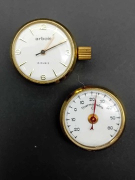 Arbois zegarek z magnesem i termometr z magnesem